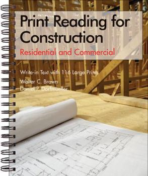 Paperback Print Reading for Construction Book