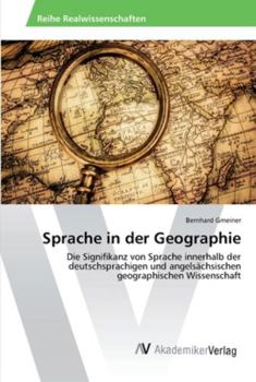 Paperback Sprache in der Geographie [German] Book