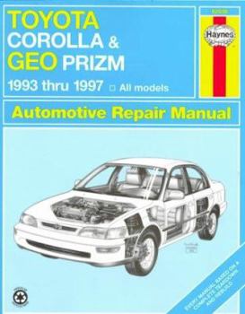 Paperback Toyota Corolla & Geo Prizm Automotive Repair Manual Book