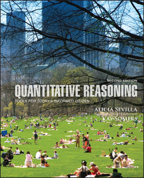 Paperback Quantitative Reasoning: Tools for Today's Informed Citizen Book