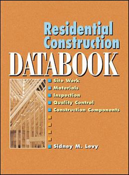 Hardcover Residential Construction Databook Book