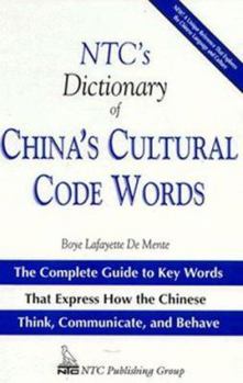 Hardcover NTC's Dictionary of China's Cultural Code Words Book