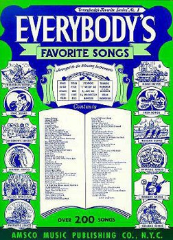 Paperback Everybody's Favorite Songs: P/V/G Book