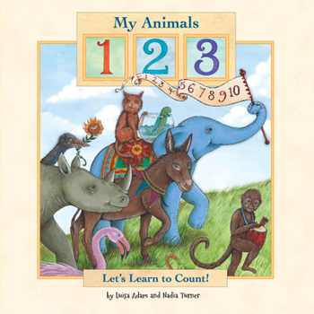 Board book My Animals 123: Let's Learn to Count! Book