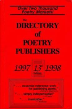 Paperback The Directory of Poetry Publishers: 1997-1998 (Serial) Book