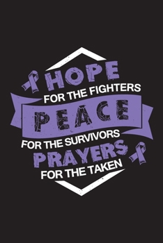 Hope Peace Prayers: Hodgkins Lymphoma Cancer Journal Notebook (6x9), Hodgkins Lymphoma Cancer Books, Hodgkins Lymphoma Cancer Gifts, Hodgkins Lymphoma Cancer Awareness
