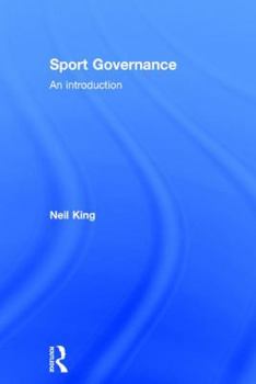 Hardcover Sport Governance: An Introduction Book