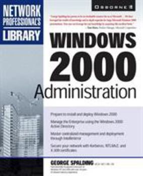 Paperback Windows 2000 Administration Book