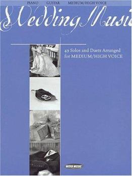 Paperback Wedding Music: Medium/High Voice Book