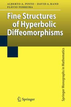 Paperback Fine Structures of Hyperbolic Diffeomorphisms Book