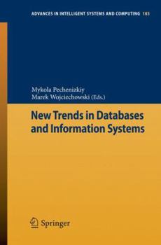 Paperback New Trends in Databases and Information Systems Book