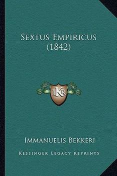 Paperback Sextus Empiricus (1842) [Latin] Book