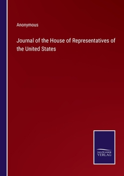 Paperback Journal of the House of Representatives of the United States Book