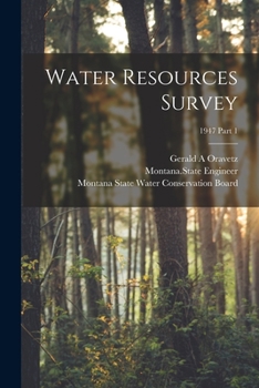 Paperback Water Resources Survey; 1947 Part 1 Book