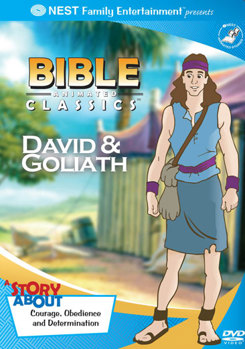 DVD Bible Animated Classics: David & Goliath Book