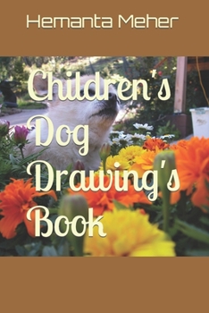 Paperback Children's Dog Drawing's Book