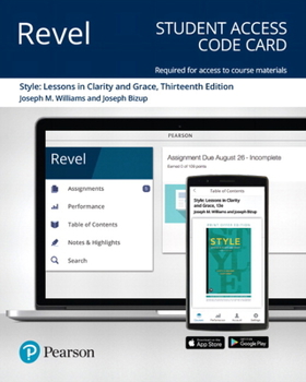 Printed Access Code Revel for Style: Lessons in Clarity and Grace -- Access Card Book