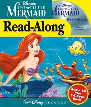 Paperback Disney's the Little Mermaid: Read-Along [With 24 Page Book] Book