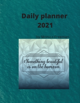 Paperback Daily planner 2021: Great daily planner for 2021 one page per day 8.5*11 Book