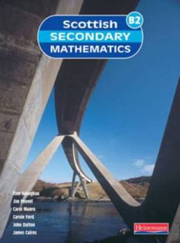 Paperback Scottish Secondary Maths Blue 2 Student Book