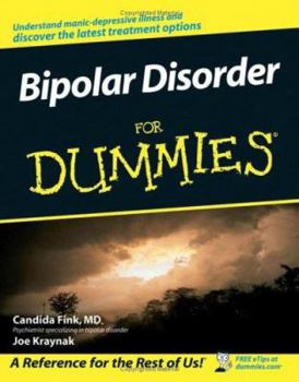 Paperback Bipolar Disorder for Dummies Book