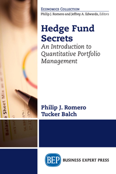Paperback Hedge Fund Secrets: An Introduction to Quantitative Portfolio Management Book