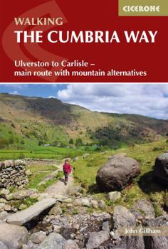 Paperback Walking The Cumbria Way Book