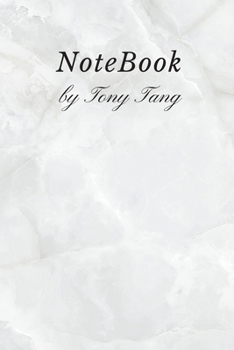 Paperback NoteBook: blank - unlined - diary - journal - planner - marble Cover Book
