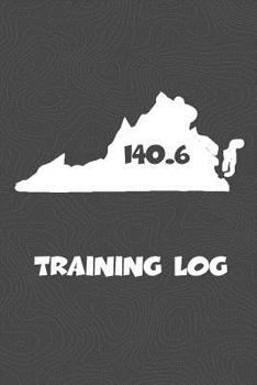 Paperback Training Log: Virginia Training Log for tracking and monitoring your training and progress towards your fitness goals. A great triat Book