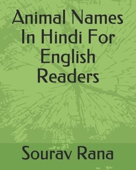 Paperback Animal Names In Hindi For English Readers Book