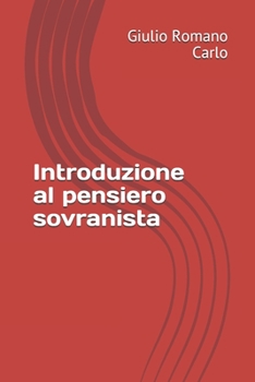 Paperback Introduzione al pensiero sovranista [Italian] Book