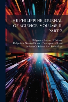 Paperback The Philippine Journal of Science, Volume 11, part 2 Book