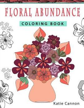 Paperback Floral Abundance Coloring Book