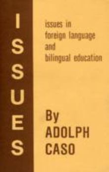 Paperback Issues in Foreign Language & Bilingual Education Book