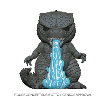 Accessory Pop Godzilla Versus Kong Heat Ray Godzilla Vinyl Figure Book