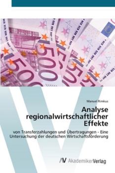 Paperback Analyse regionalwirtschaftlicher Effekte [German] Book