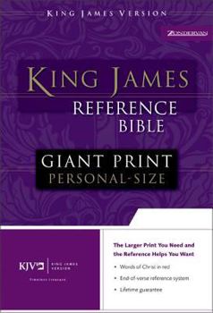 Imitation Leather Reference Bible-KJV-Giant Print Personal Size [Large Print] Book
