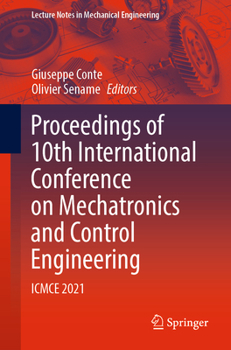 Paperback Proceedings of 10th International Conference on Mechatronics and Control Engineering: Icmce 2021 Book