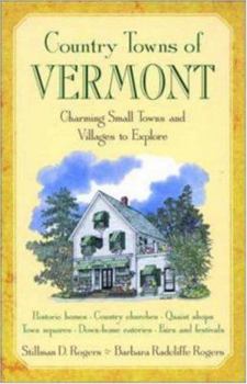 Paperback Country Towns of Vermont Book