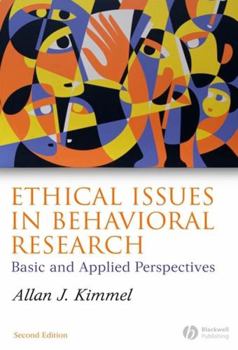 Paperback Ethical Issues in Behavioral Research: Basic and Applied Perspectives Book