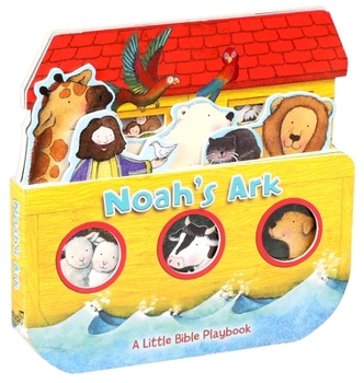 Board book Little Bible Playbook: Noah's Ark Book