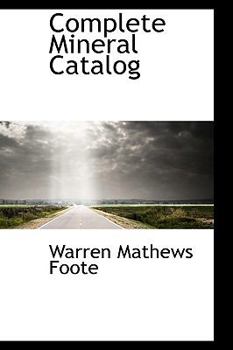 Hardcover Complete Mineral Catalog Book