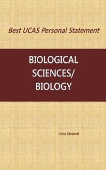 Paperback Best UCAS Personal Statement: Biological Sciences/Biology Book