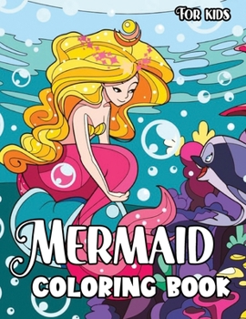 Paperback Mermaid Coloring Book: For Kids Book