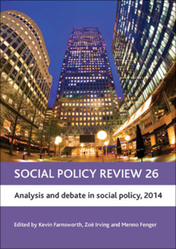 Hardcover Social Policy Review 26: Analysis and Debate in Social Policy, 2014 Book