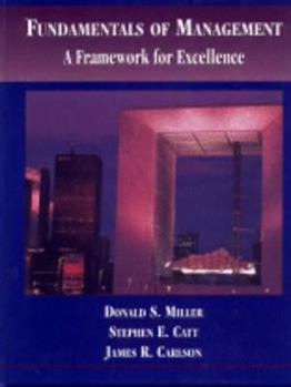 Hardcover Fundamentals of Management: A Framework for Excellence Book