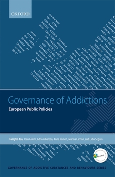 Paperback Governance of Addictions: European Public Policies Book