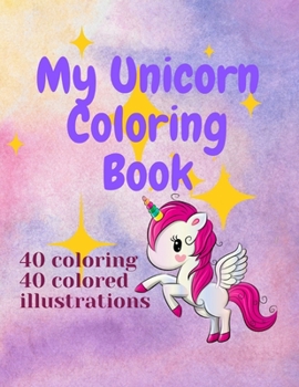 Paperback My Unicorn Coloring Book