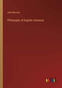 Paperback Philosophy of English Literature Book