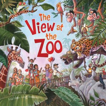 Hardcover View at the Zoo Book